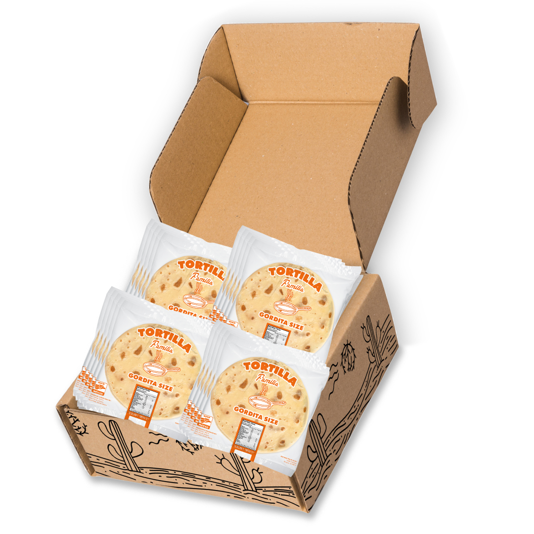 Gordita Box- 20 Dozen (Fresh Sonoran Flour Tortillas)