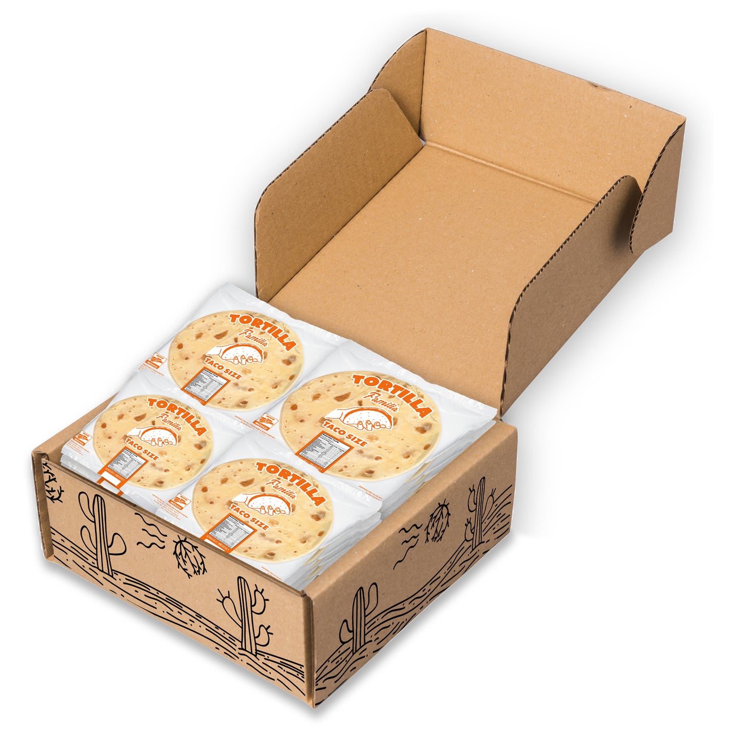Macho Taco Box- 30 Dozen (Fresh Sonoran Flour Tortillas)